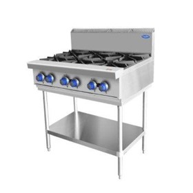  Gas 6 Burner Cooktop With Stand |AT80G6B-F