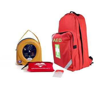 HeartSine - 360P Fully Automatic AED Back Pack Defibrillator Bundle
