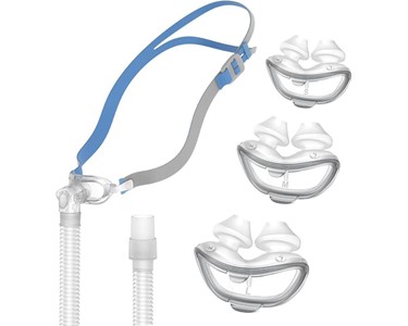 Secure Plus - Compatible AirFit P10 — nasal pillow mask , 3 Nose Pad Sizes, (S,M,L)