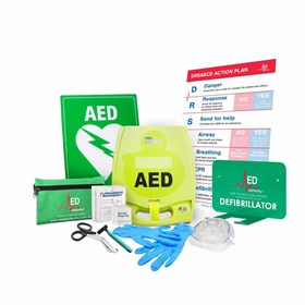 AED Plus Defibrillator Wall Bracket Bundle