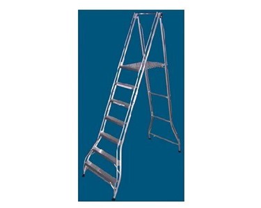 Allweld Aluminium Platform Ladder 1.92m