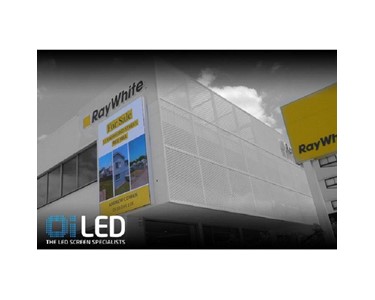 Oi LED - Signage & Sign Holder | LED Wall Sign