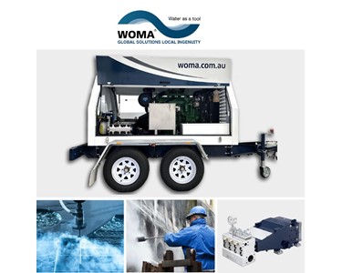 WOMA - Trailer Mounted Units | Ultra-High Pressure - 150M 
