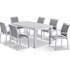 Outdoor Elegance - Outdoor Dining Setting | Adele Table With Verde Chairs 7pc 
