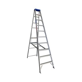 Aluminium Single Sided Step Ladder | Pro Series 10ft (3.0M)