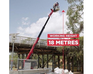 Jibbi - Telescopic Tracked Boom Lift 1890 Primo | 18m