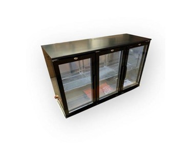 Bar Fridge with Triple Hinged Doors