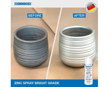 WEICON - Zinc Spray Bright Grade 400ml | 10000047