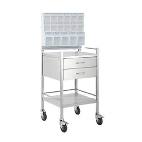 Stainless Steel Cannulation Trolley 