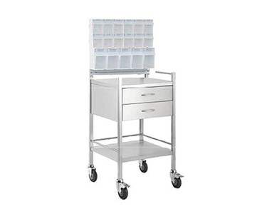 TRIBUTE - Stainless Steel Cannulation Trolley 