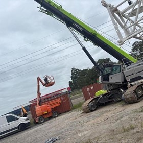 Pre Owned Telescopic Crawler Crane | ZCT600V5 60T