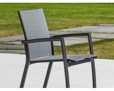 Jati Kebon - Mona Ceramic Extension Table With Sevilla Chairs 