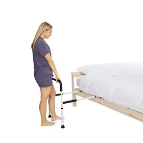 Height Adjustable Hand Bed Rail L105cm x W48cm x H98cm