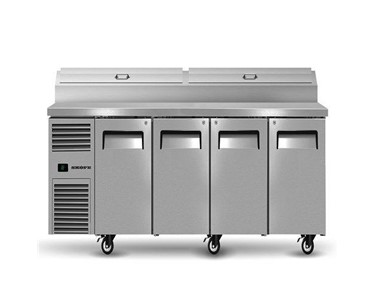 Skope - 4 Door Salad Preparation Fridge 710L 1140mm | RF8.PPZ.4.SD