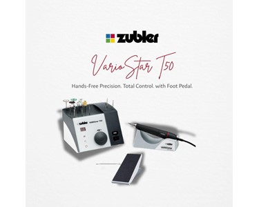 Zubler - VARIOstar T50 handpiece system with foot pedal control