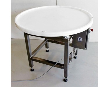 Rotary Accumulation Turntable - Industrial Accumulation turntable for packed food products