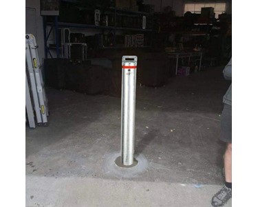 Bollard Removable KeyLock 140mm In Ground | B140-IG-REM-KL-G