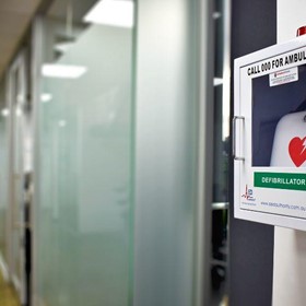 Push for workplace defibrillators
