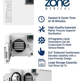 Autoclave Steriliser | Dry Vacuum Q50B HA18PD