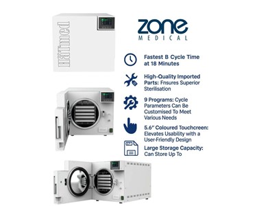 Hatmed - Autoclave Steriliser | Dry Vacuum Q50B HA18PD