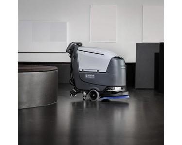 Nilfisk - Battery Walk Behind Scrubber Dryer | SC500 Full Package