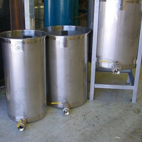 Custom Stainless Steel Vats & Drums