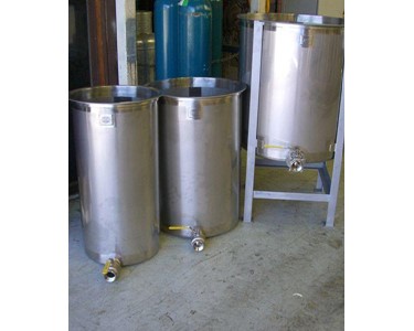 Custom Stainless Steel Vats & Drums