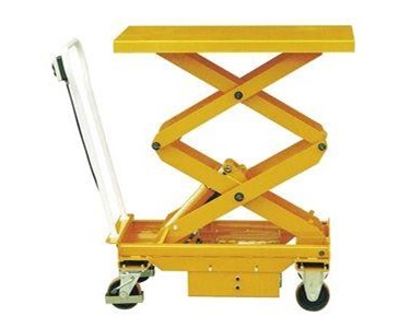Richmond Wheel & Castor Co - Battery Electric Double Scissor Lift Trolley Table 500kg (SLR041)