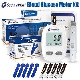 Secure Plus Blood Glucose Meter Kit ARTG:460551
