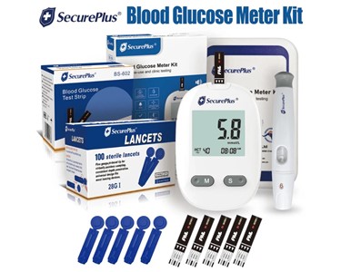 Secure Plus - Secure Plus Blood Glucose Meter Kit ARTG:460551