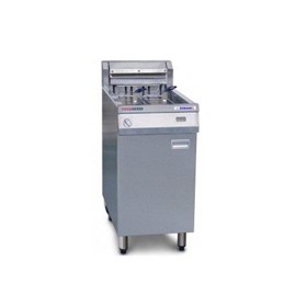 Single Pan Two Basket Floor Model Fryer with rapid Recovery | AF812R