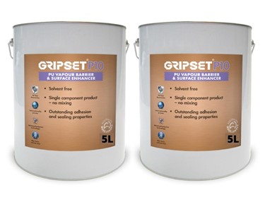 Gripset - Solvent FREE - Primer | Vapour Barrier | 5 Litre Pail | Gripset P10 