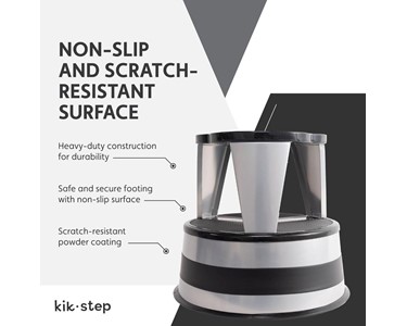 Kik-Step Rolling Step Stool