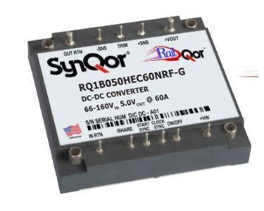 Synqor - RAILQOR - Railway grade 500W DC-DC Converter