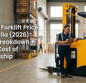 Reach Forklift Price Australia (2026): Cost Breakdown + Total Cost of Ownership
