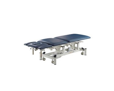 Pacific Medical - 5 Section Treatment Couch Hi-Lo 2 Motor Navy Blue