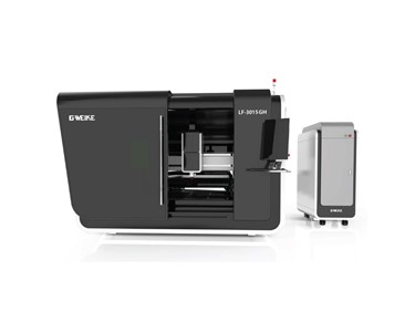 Enclosed Heavy Industrial CNC Fiber Laser Cutter High-Speed | LF3015GH