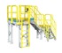 ErectaStep - Industrial Step Up Platform w/ Side 7-Step Ladder