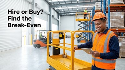 Should You Hire or Buy a Scissor Lift in 2026? Costs and Break-Even Guide