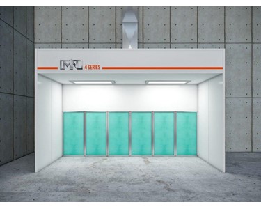 MN Spraybooths - Industrial Spray Booth | Open Face Series