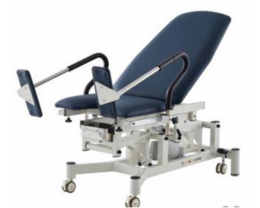 Hoyland Medical - Hi Lo Gynaecological Chair | Navy Blue & Black