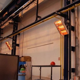 6000W Warehouse Infrared Heater | Titan SP | Short-wave Infrared