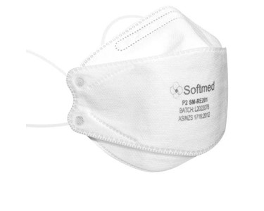 Australia Made Surgical Respirator Masks White 20 PACK | P2 N95 E-MED