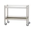 Dressing Trolley Large Stainless Steel