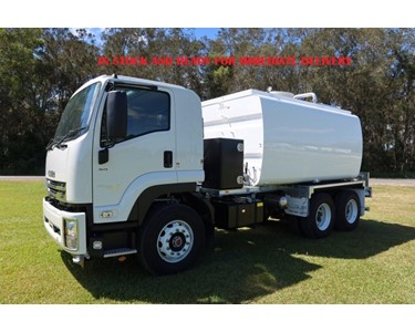 Isuzu - 6x4 Water Truck | 14,000 L Hot Dip Galvanised Steel Tank