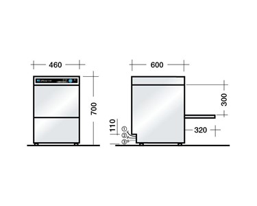 Meiko - Glasswasher | Upster U400 