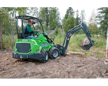 Avant - Backhoe Loader Attachment | Avant Compact Articulated Loaders