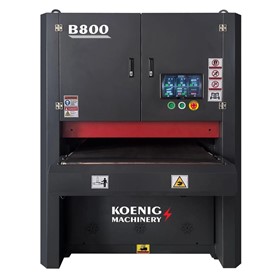 Koenig FinishForce B800 Wide Belt Metal Sanding & Linishing Machine