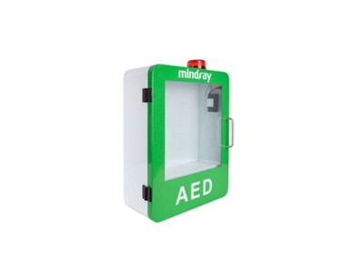 Wall-Mounted Indoor AED Cabinet Alarm Volume 80 dB | C1A/C2 Green