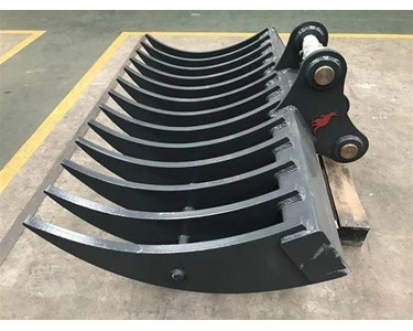 Roo Attachments - Root Rakes | 1900MM SUIT 18-23T